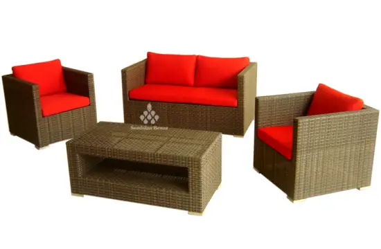 FURNITURE ROTAN SINTETIS Medium Sofa Set Rotan Sintetis 1 medium_living_set